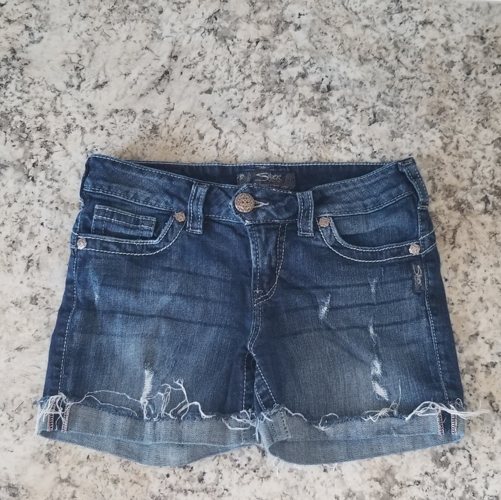 Silver Jeans Camden Rose shorts size 25